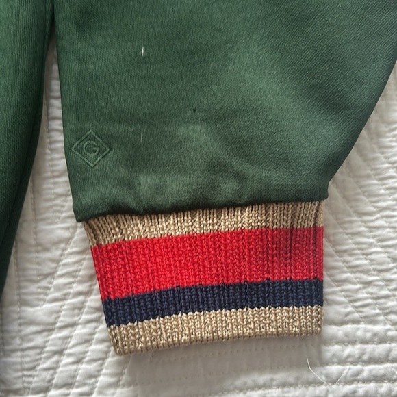 Gant green sweater with collar - Picture 2 of 4